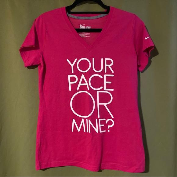 Nike Tops - Nike ‘Your Pace or Mine’ Dri-fit Top ~ B4